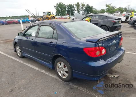 2005 Toyota Corolla S z USA, uszkodzony, nr VIN 2T1BR32E05C493667